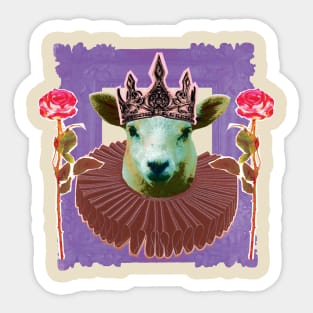 Crown Sheep Sticker